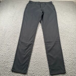 Jack Archer‎ Pants Mens 30 34 Space Black Jetsetter Tech Slim Elastic Waist Golf